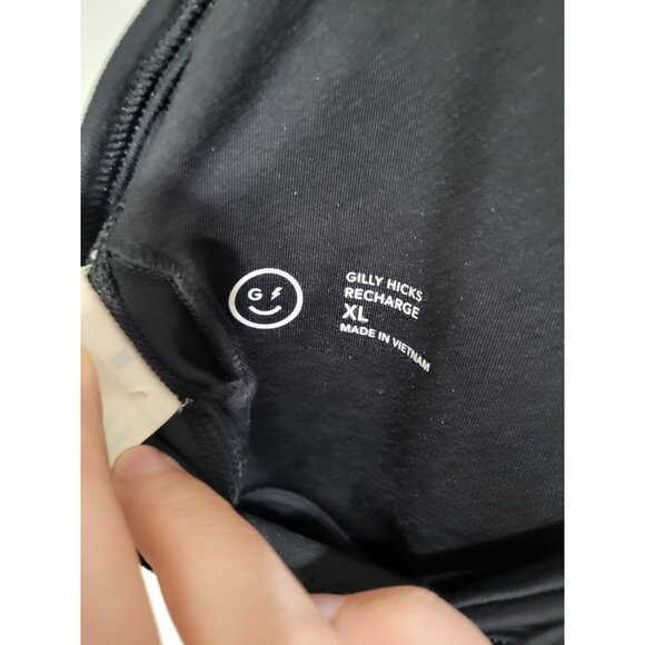 Gilly Hicks Recharge XL Women's Black Jumpsuit Romper One Piece Criss Cross Back - Picture 3 of 10